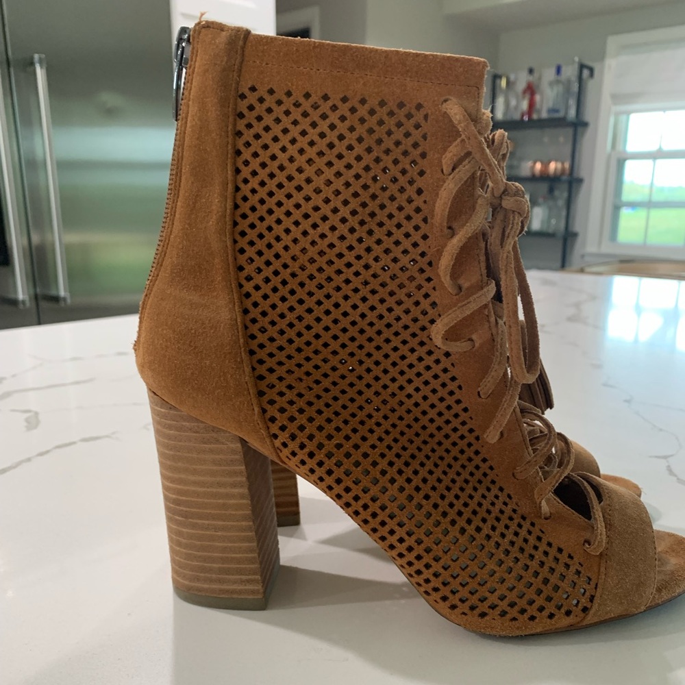 Marc Fisher Lace-up Heels, Size 9